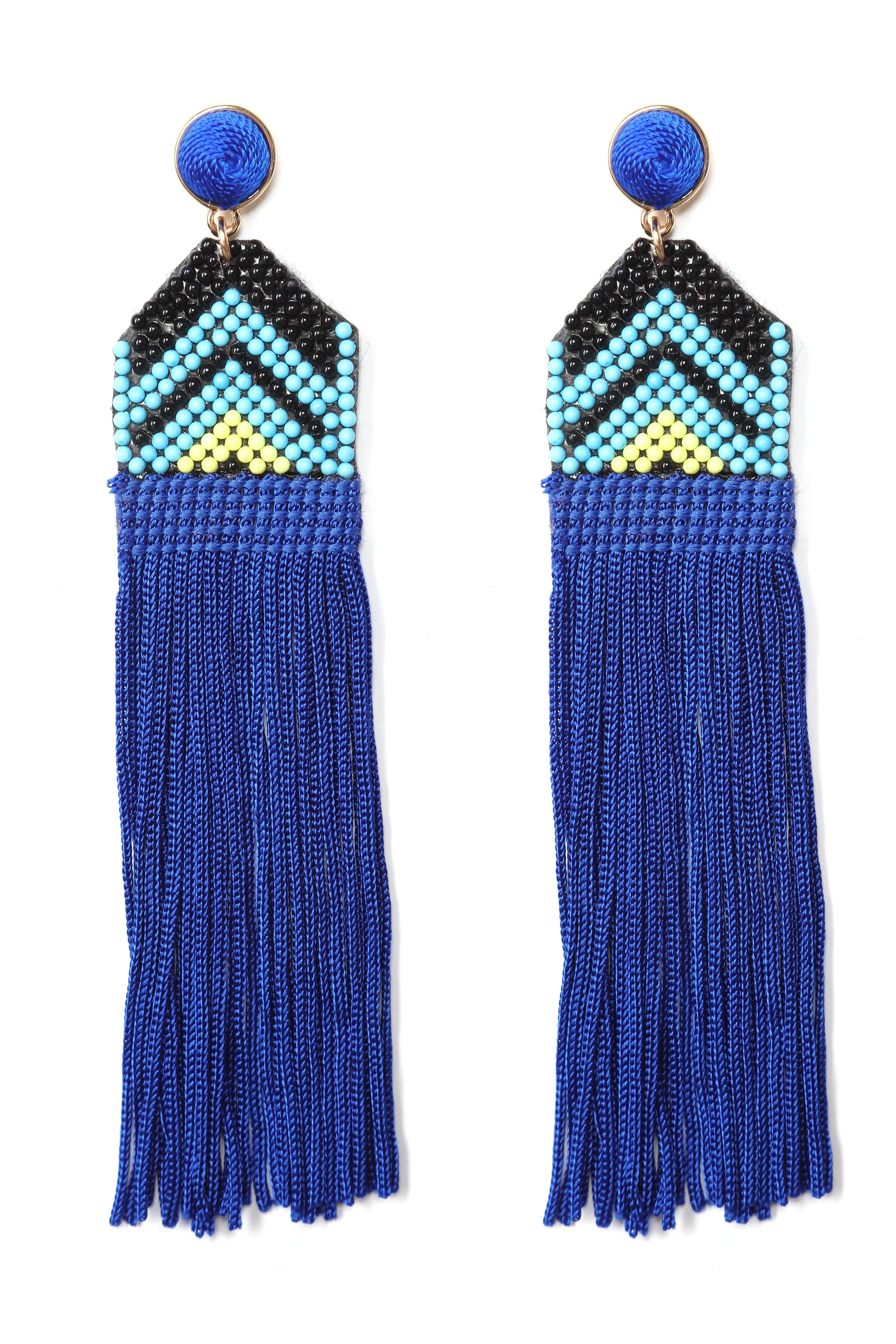 All The Way Up Earrings - Royal