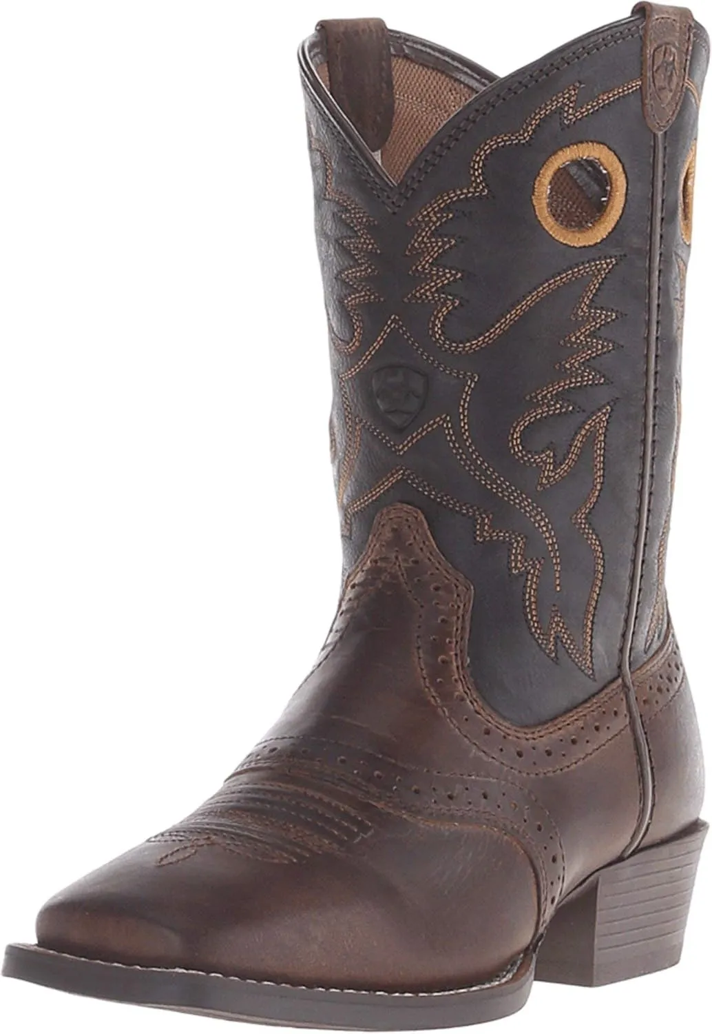 Ariat Heritage Roughstock Western Boots - Kids?? Leather Country Riding Boot