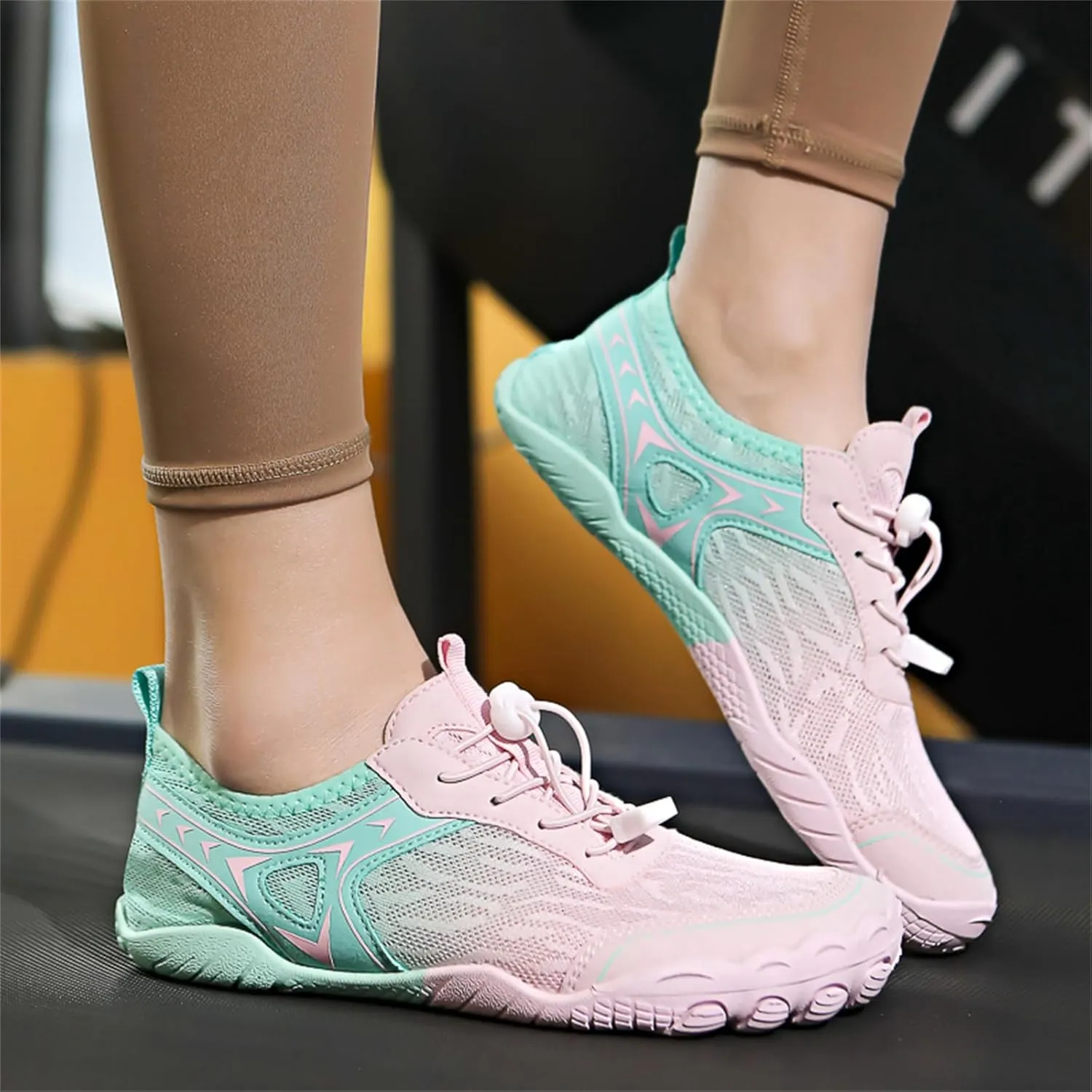Athletic Hiking Water Shoes for Women Men,Breathable Non-Slip Sports Footwear Outdoor Beach Walking Surfing Running Shoes,Wide Toe Box Neuropathy Footwear Lightweight Swimming Fitness Barefoot Wear