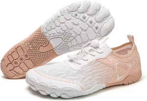 Athletic Hiking Water Shoes for Women Men,Breathable Non-Slip Sports Footwear Outdoor Beach Walking Surfing Running Shoes,Wide Toe Box Neuropathy Footwear Lightweight Swimming Fitness Barefoot Wear
