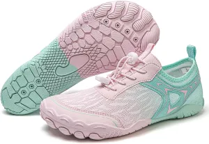 Athletic Hiking Water Shoes for Women Men,Breathable Non-Slip Sports Footwear Outdoor Beach Walking Surfing Running Shoes,Wide Toe Box Neuropathy Footwear Lightweight Swimming Fitness Barefoot Wear