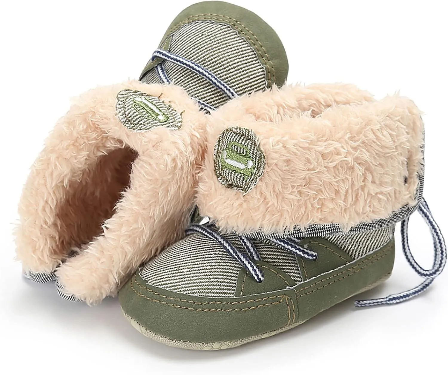 Baby Booties Newborn Girl Boy Shoes Infant Winter Warm Boots Rubber Sole Slip Prewalker Boots Toddler Girl Shoe Boots