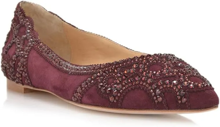 Badgley Mischka Women's Gigi Pointed Toe Flat