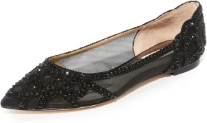 Badgley Mischka Women's Gigi Pointed Toe Flat