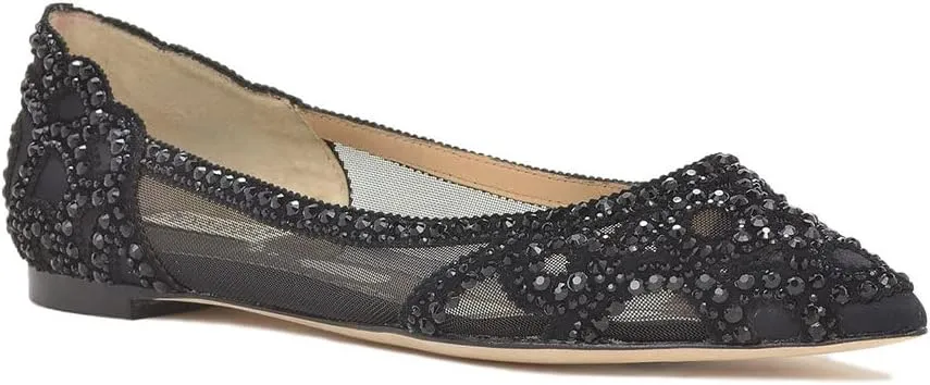 Badgley Mischka Women's Gigi Pointed Toe Flat
