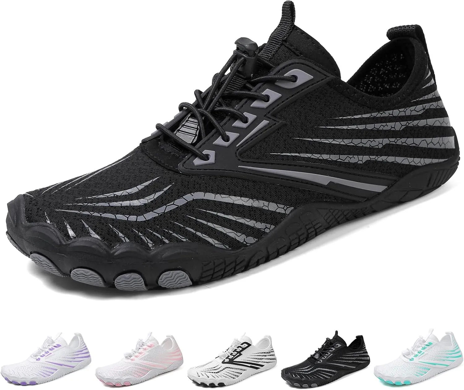 Barefoot Trail for Women Men, Waterproof Pro Trail Running with Wide Toe Box Healthy & Non-Slip BarefootAthletic Outdoor Hiking Footwear