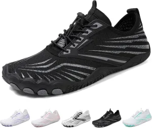 Barefoot Trail for Women Men, Waterproof Pro Trail Running with Wide Toe Box Healthy & Non-Slip BarefootAthletic Outdoor Hiking Footwear