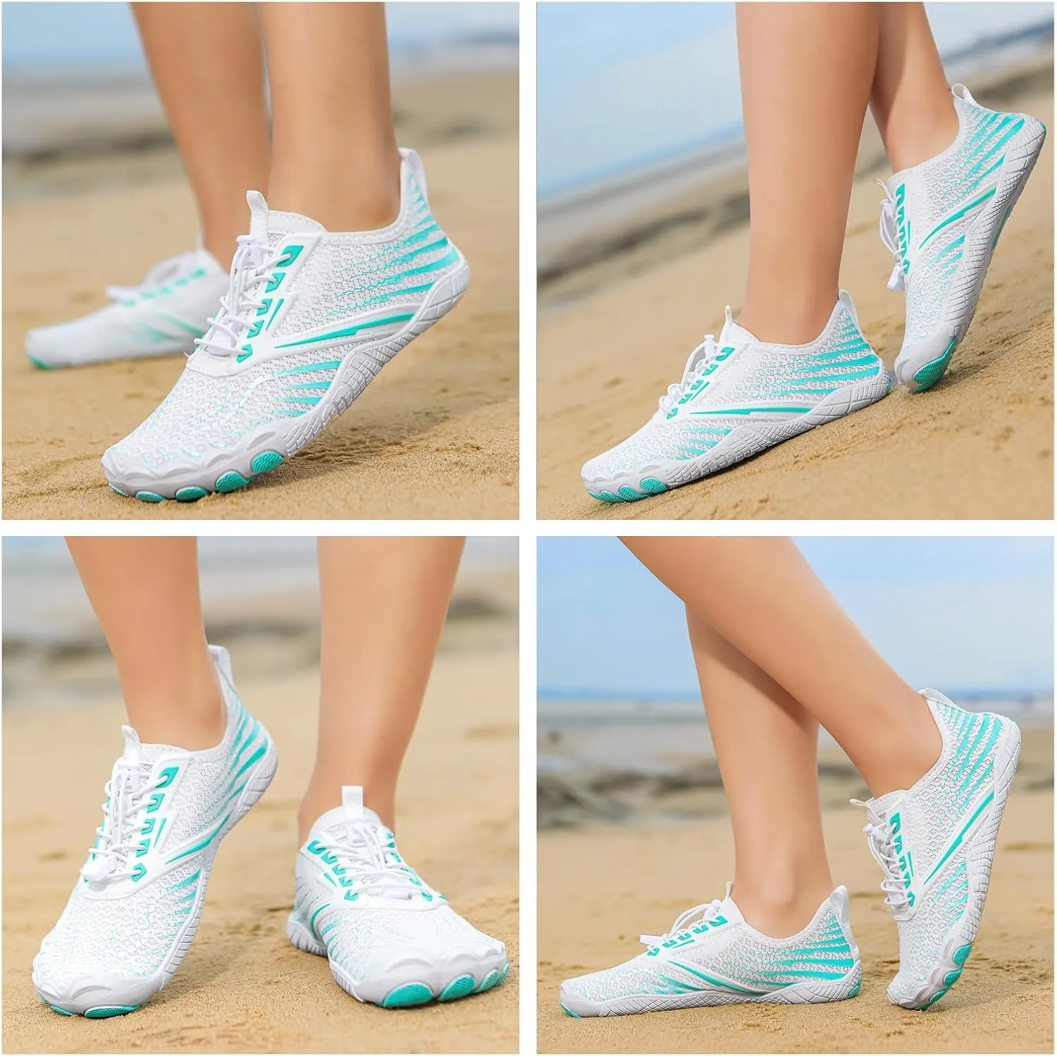 Barefoot Trail for Women Men, Waterproof Pro Trail Running with Wide Toe Box Healthy & Non-Slip BarefootAthletic Outdoor Hiking Footwear