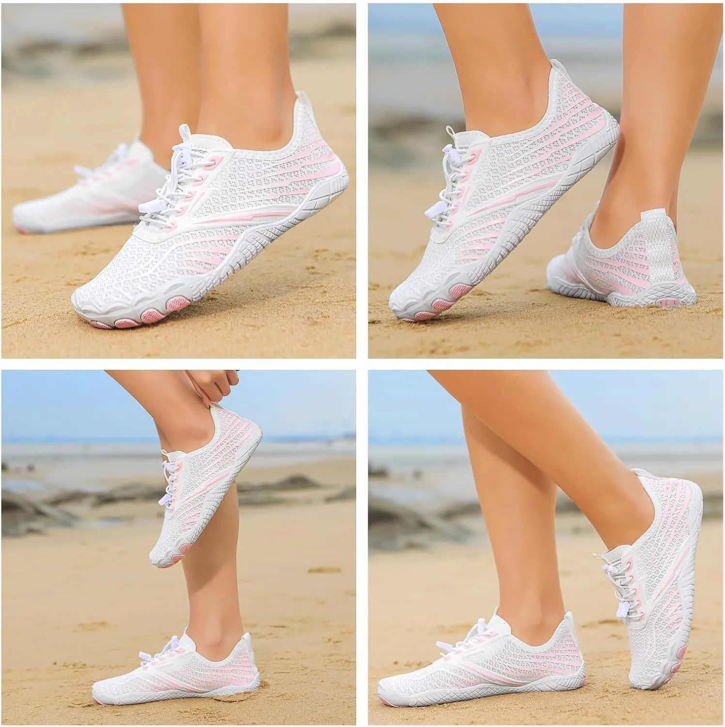 Barefoot Trail for Women Men, Waterproof Pro Trail Running with Wide Toe Box Healthy & Non-Slip BarefootAthletic Outdoor Hiking Footwear