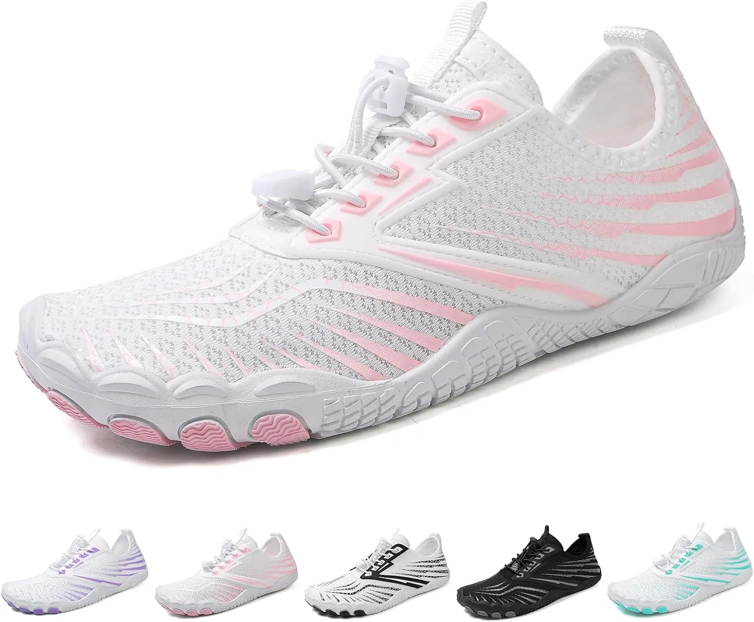Barefoot Trail for Women Men, Waterproof Pro Trail Running with Wide Toe Box Healthy & Non-Slip BarefootAthletic Outdoor Hiking Footwear