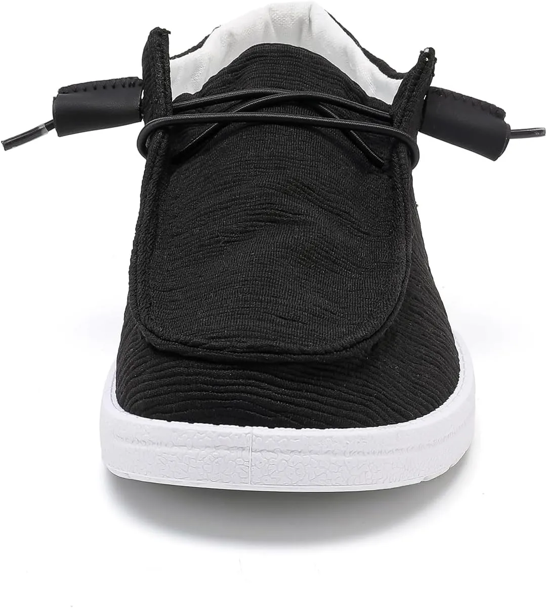 Betrue Womens Breathable Boat Shoes for Women, Womens Slip On Shoes Loafers Casual Deck Shoes, Womens Lightweight Canvas Lace Up Loafers