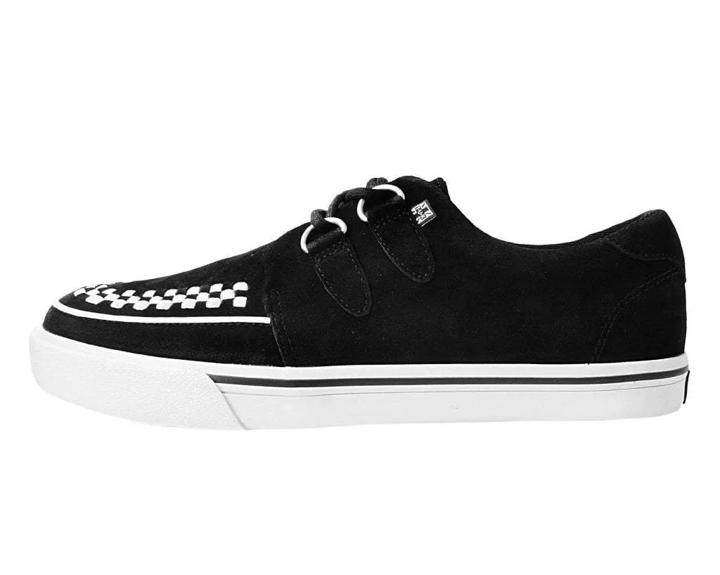 Black Suede D-Ring Interlace VLK Sneaker