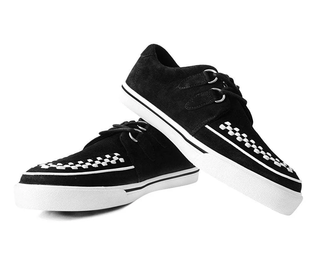 Black Suede D-Ring Interlace VLK Sneaker