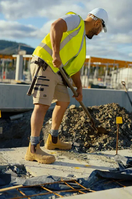 Blundstone 9000 UNISEX ROTOFLEX SAFETY BOOTS - WHEAT