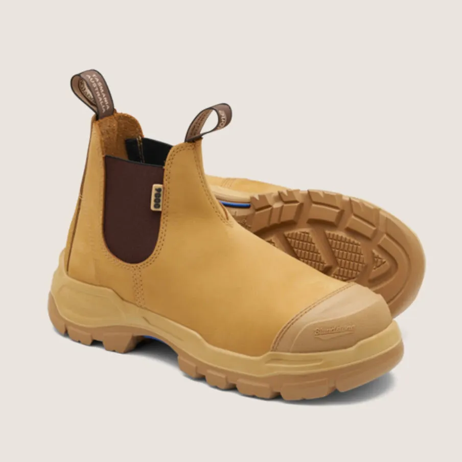 Blundstone 9000 UNISEX ROTOFLEX SAFETY BOOTS - WHEAT