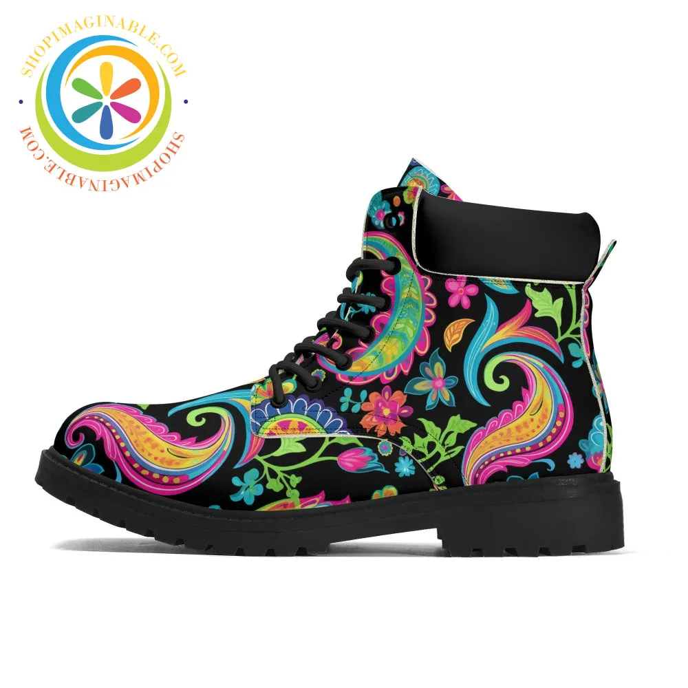 Bold Paisley Women's Boots