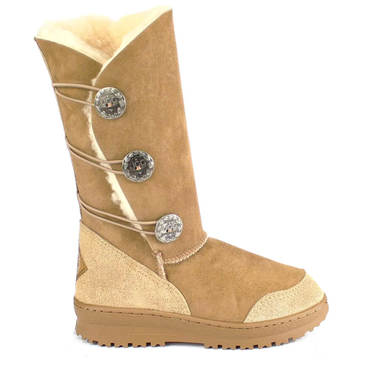 BONDI LONG BRIGHTON BOOTS CHESTNUT - FINAL SALE