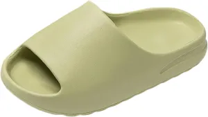 Boys Girls Comfy Slippers Girls Comfortable Soft Slippers Fashion Thick Soled Classic Solid Color Home