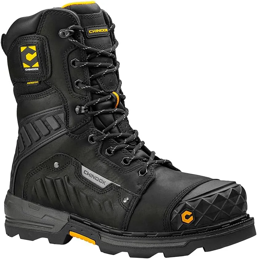 Chinook Footwear Scorpion 9" Composite Toe Industrial & Construction Waterproof Work Boots