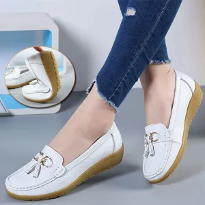 Classic Leather Loafers Casual Slip-On