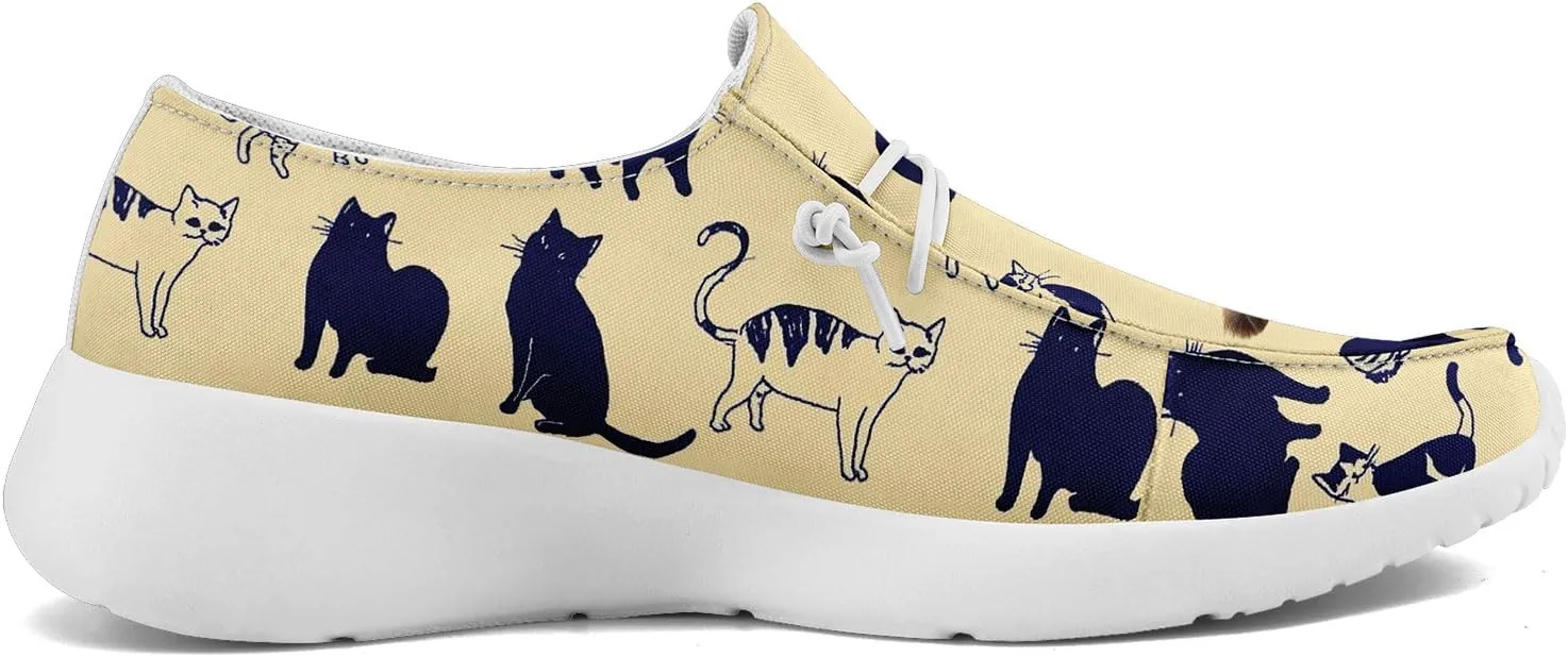 Custom Pet-Themed Canvas Loafers Shoes for Men Women Lightweight Slip-On Casual Shoes Personalized for Pet Lovers