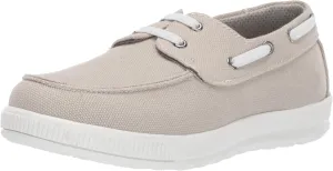 Deer Stags Boy's Evers Memory Foam Classic Moc Style Canvas Dress Comfort Casual Oxford