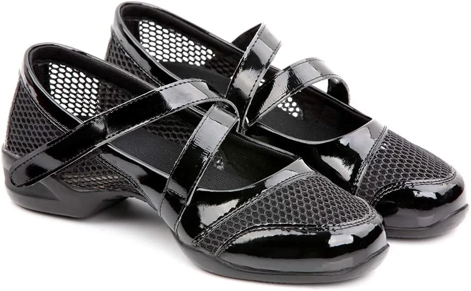 DKZSYIM Women's Dance Sneakers Practice Ballroom Performance Sports Shoes,Model P25