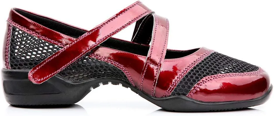 DKZSYIM Women's Dance Sneakers Practice Ballroom Performance Sports Shoes,Model P25