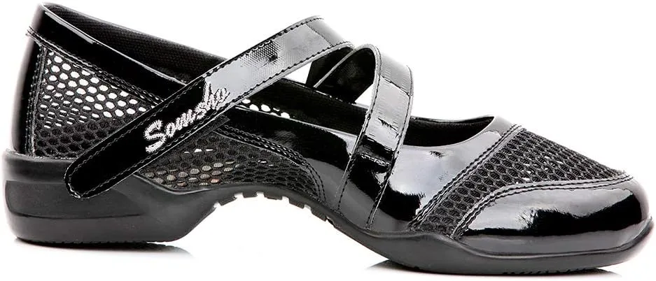 DKZSYIM Women's Dance Sneakers Practice Ballroom Performance Sports Shoes,Model P25