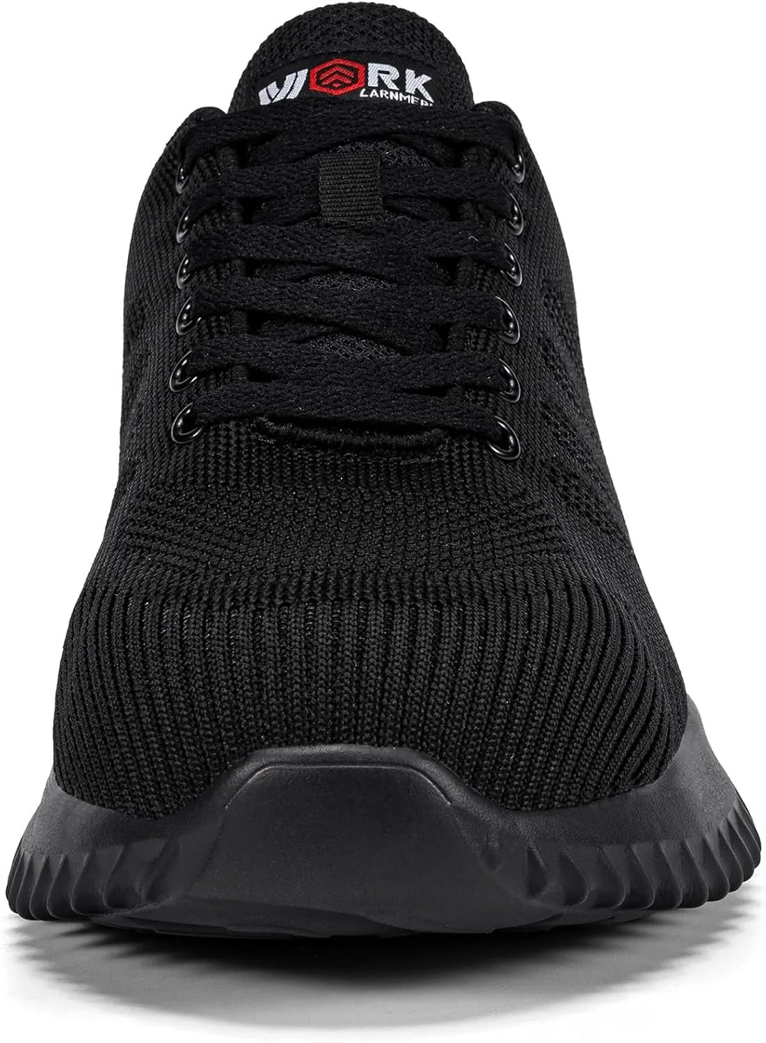 DYKHMILY Steel Toe Shoes for Men Lightweight Work Shoes Comfortable Safety Shoes Air Cushion Construction Shoes