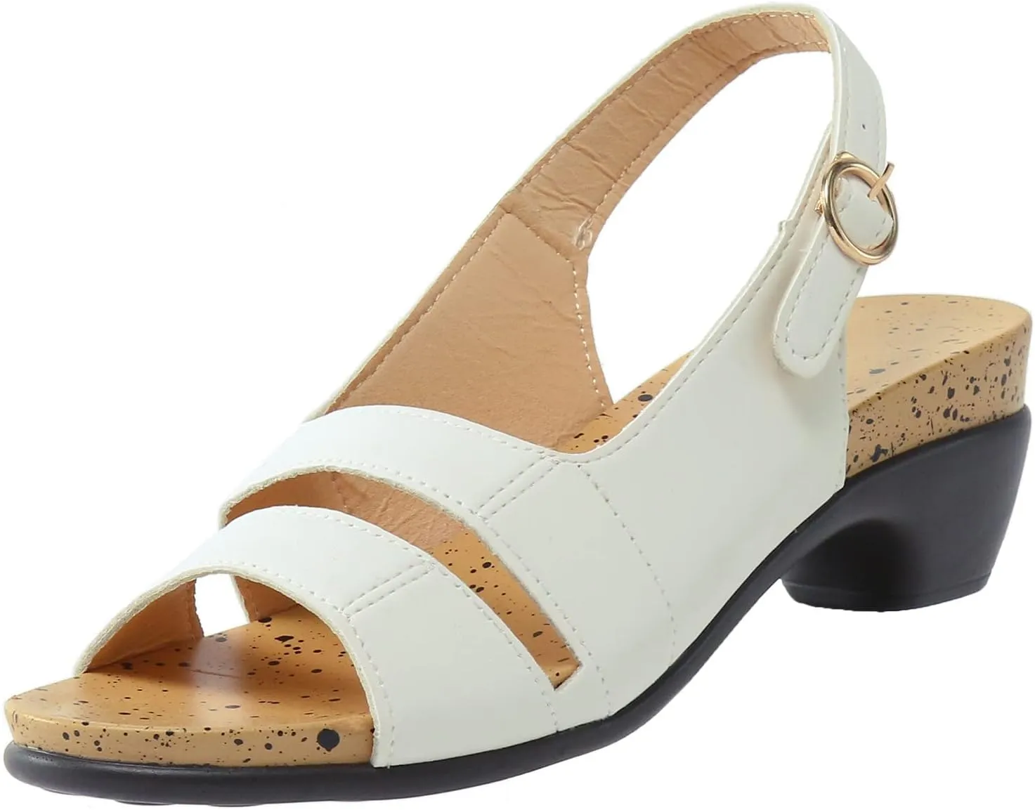 Eduavar Sandals for Women Dressy Summer, Summer Sandals for Women 2024 Comfortable Open Toe Low Heel Sandals Elegant Sandals
