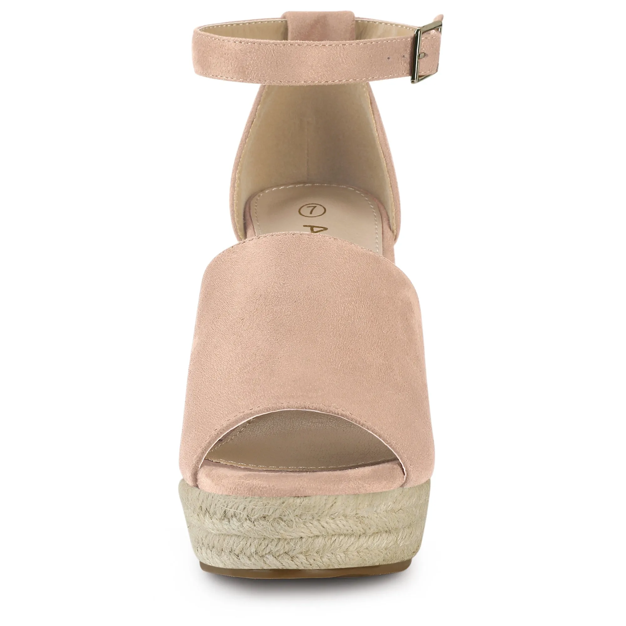 Espadrilles Platform Heel Wedges Sandals