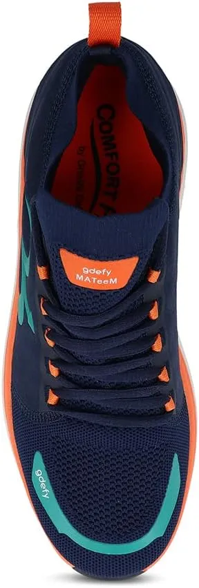 GDEFY Men's MATeeM Cross-Trainer - Hybrid VersoShock Performance Proven Pain Relief Shoes with Support