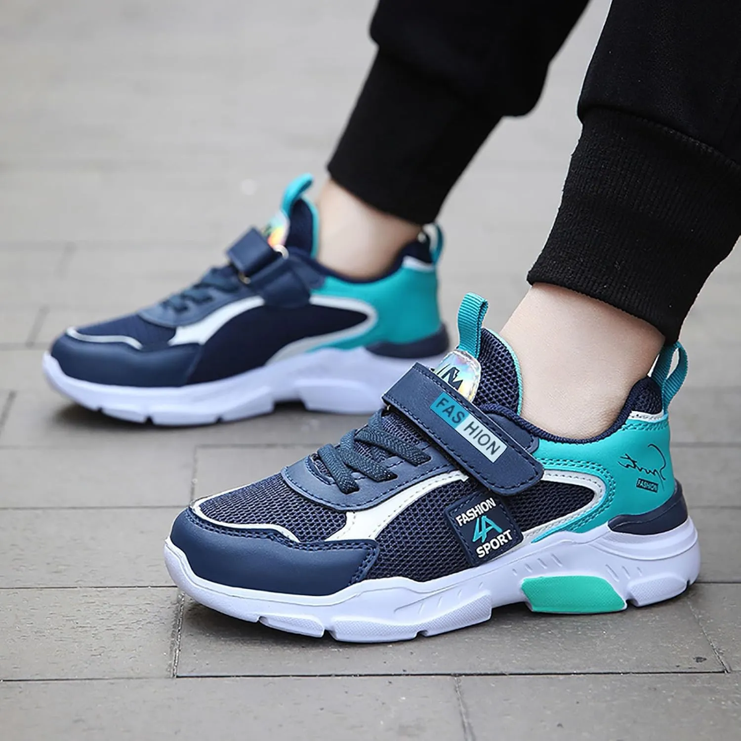 Girls Sneakers Toddler Sneakers Walking Shoes Boys Girls Toddler Tennis Shoes Lightweight Brethable Slip On Sneakers