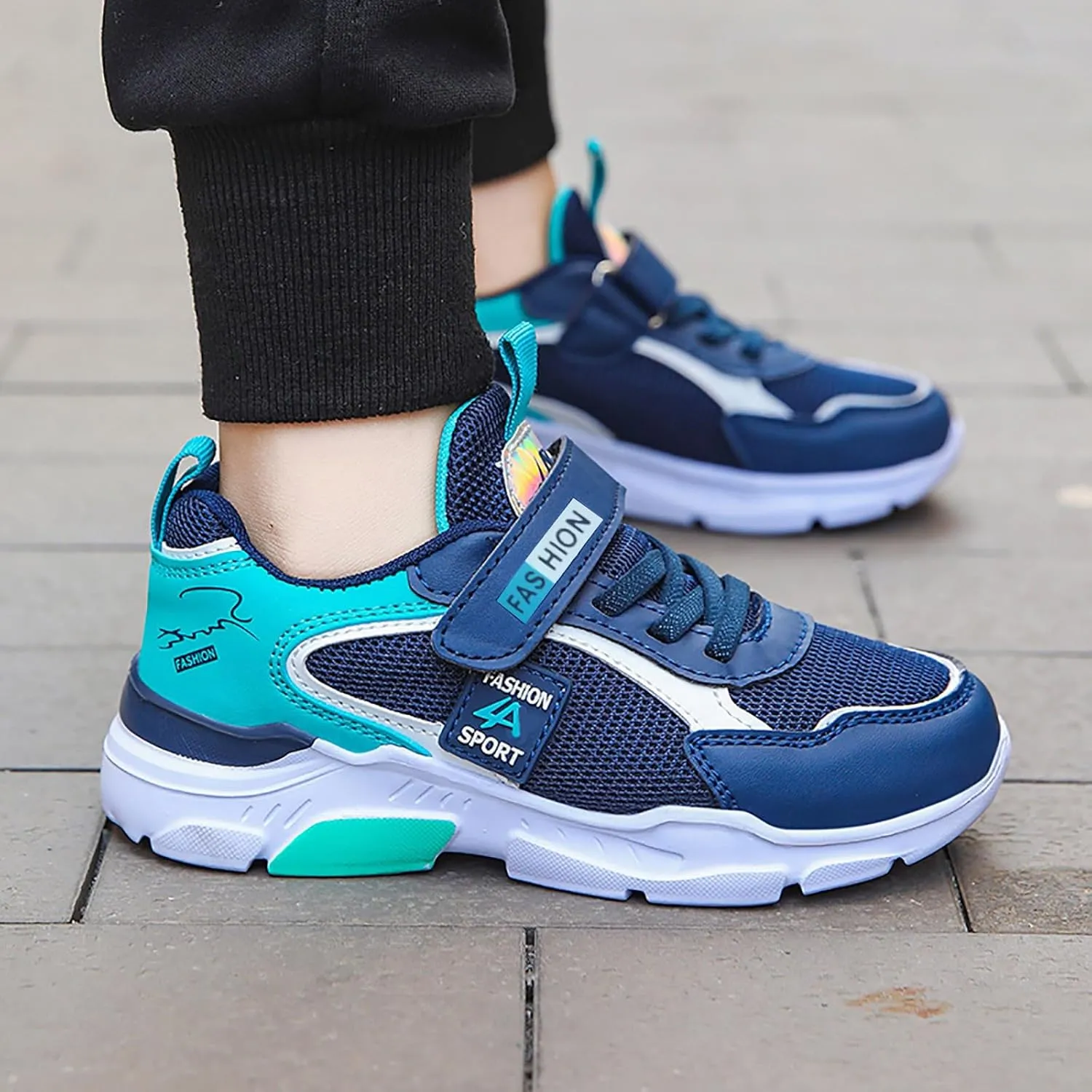 Girls Sneakers Toddler Sneakers Walking Shoes Boys Girls Toddler Tennis Shoes Lightweight Brethable Slip On Sneakers