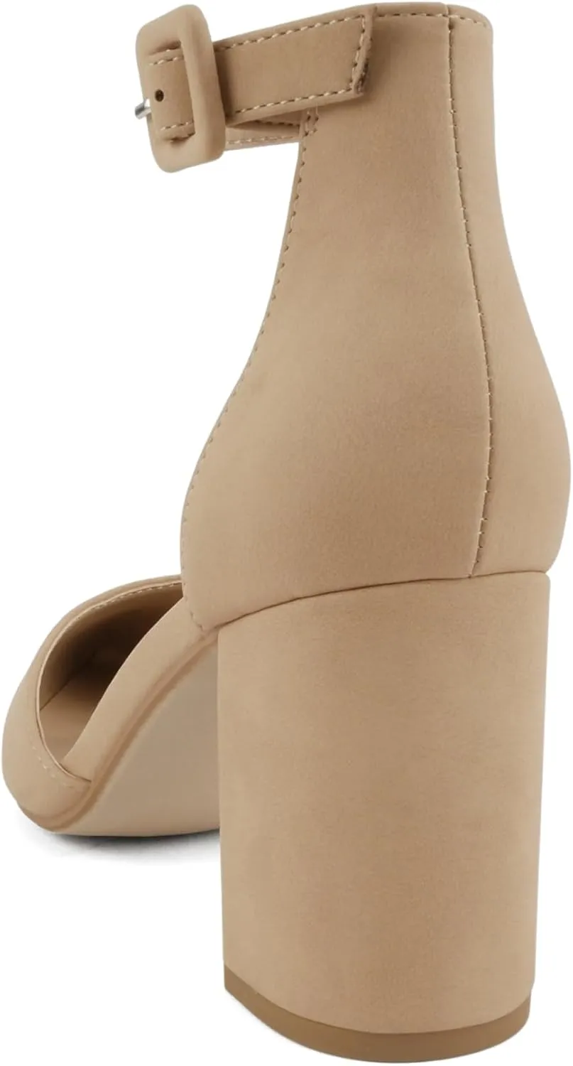 Ingrid ~ Women Pointed Toe Closed Back Counter High Heel Dress Pumps