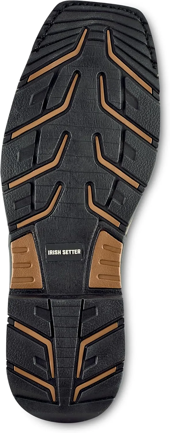 Irish Setter, Marshall, Mens, 11", Waterproof, Steel Safety Toe, Pull-On Work Boot