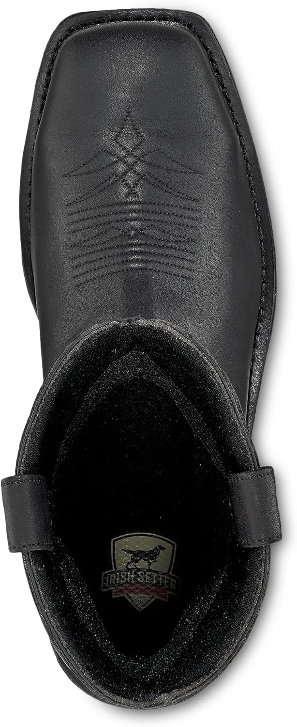 Irish Setter, Marshall, Mens, 11", Waterproof, Steel Safety Toe, Pull-On Work Boot