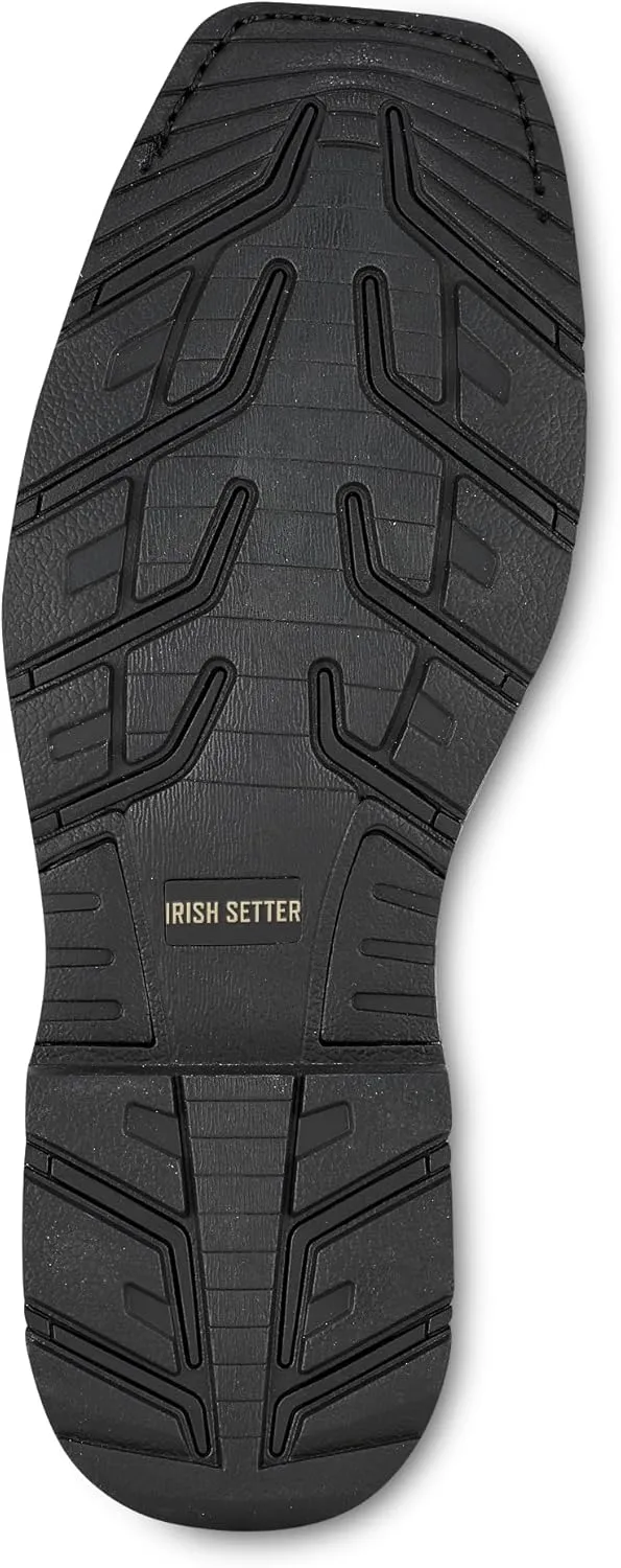 Irish Setter, Marshall, Mens, 11", Waterproof, Steel Safety Toe, Pull-On Work Boot