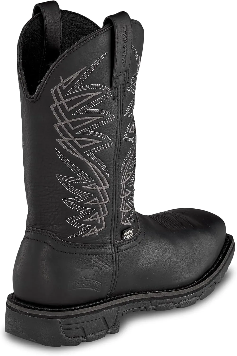 Irish Setter, Marshall, Mens, 11", Waterproof, Steel Safety Toe, Pull-On Work Boot