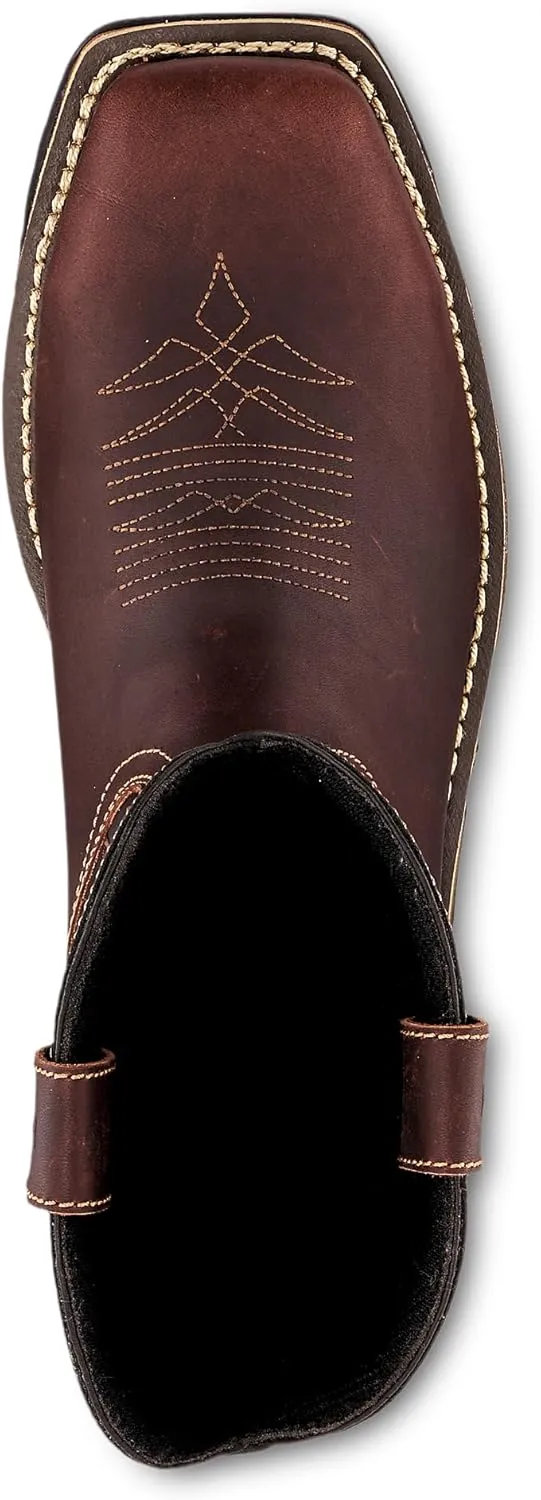 Irish Setter, Marshall, Mens, 11", Waterproof, Steel Safety Toe, Pull-On Work Boot