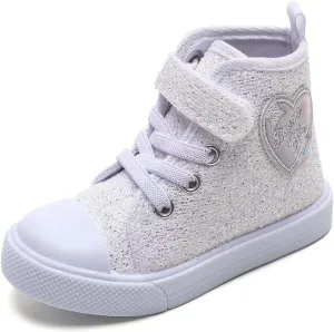 JOEupin Toddler Shoes for Girl & Boy, Toddler Sneakers Little Kid Shoes Casual Stylish Comfortable Slip-On Canvas Sneaker Toddler Shoes