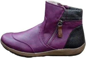 Ladmiple Ankle Boots For Women Dressy Comfy Side Zipper High Top Western Wear Fashion Casual Cowboy Cowgirl Booties