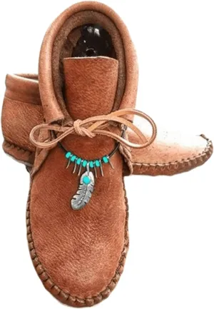 Ladmiple Boots For Women Ankle Booties Western Cowboy Cowgirl Short Booties Fall Classic High Top Combat Walking Shoes