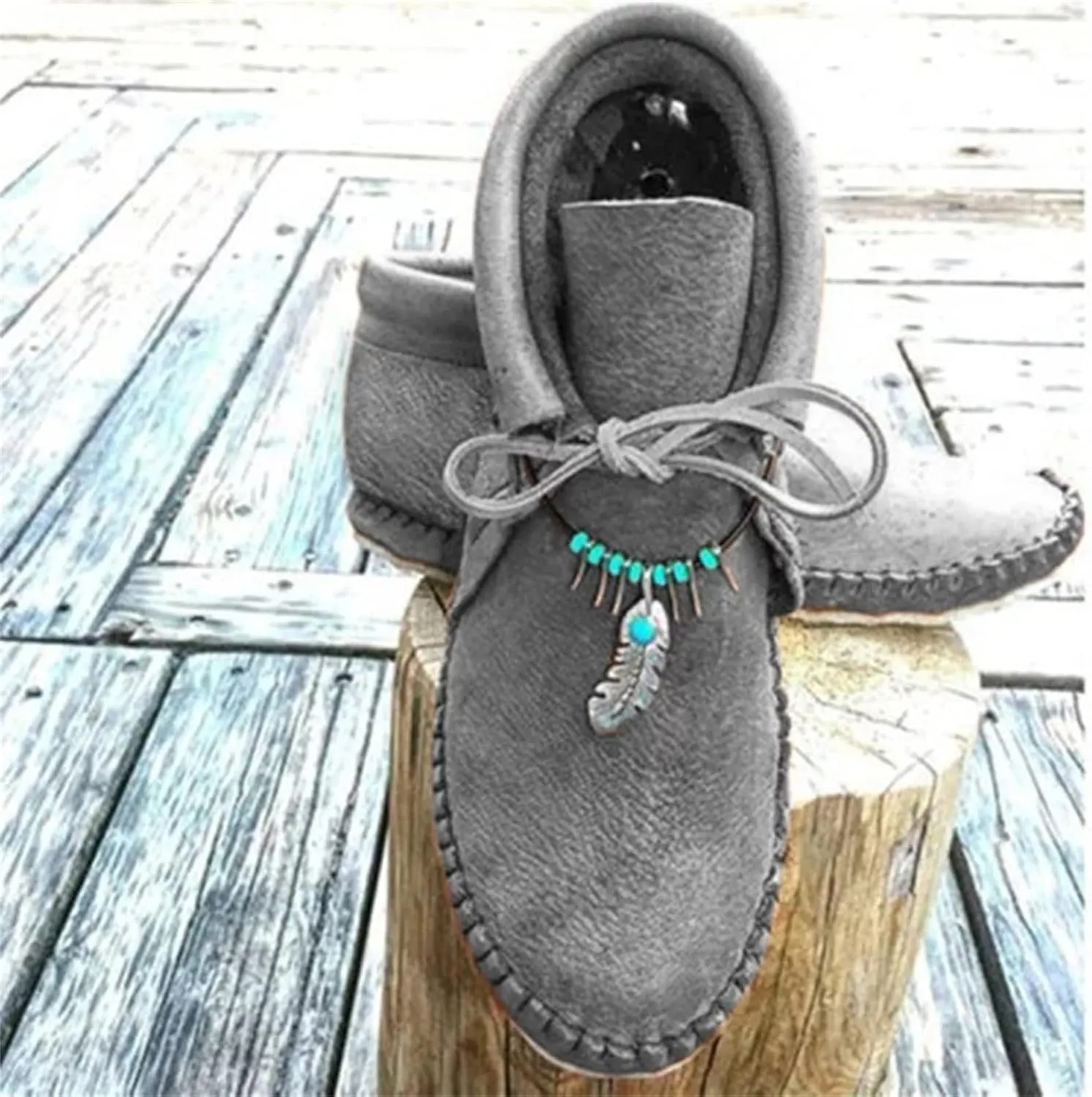 Ladmiple Boots For Women Ankle Booties Western Mid Calf Round Toe Fashion Cowgirl Cowboy Short Booties Walking Shoes