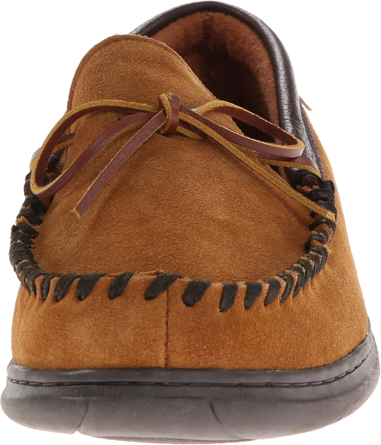 L.B. Evans Mens Atlin Moccasin Casual Slippers Casual - Brown