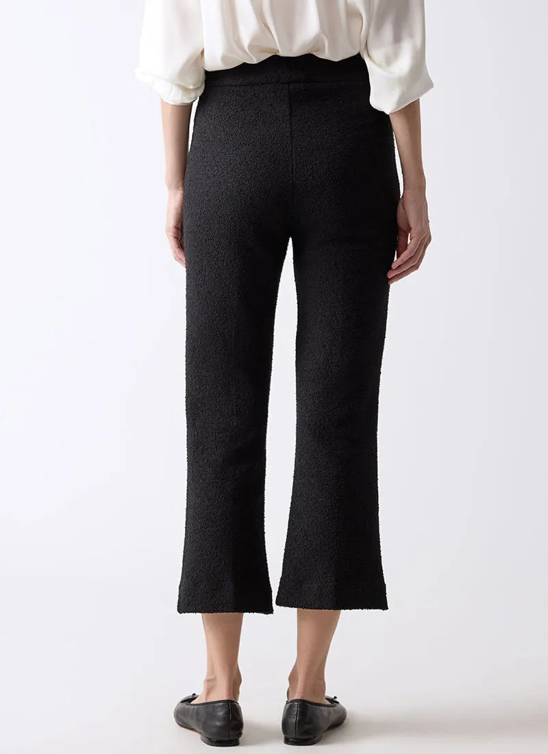 Leo Bouclé Crop Flare Pant