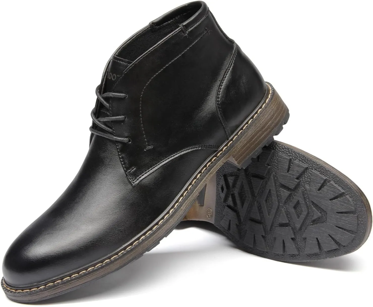 Men's Boots Lace-Up Casual Chukka Boots Oxford Dress Boots for Men.