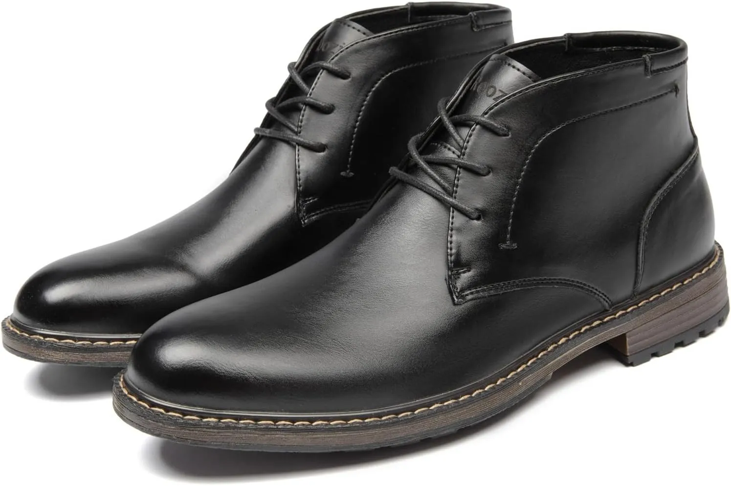 Men's Boots Lace-Up Casual Chukka Boots Oxford Dress Boots for Men.