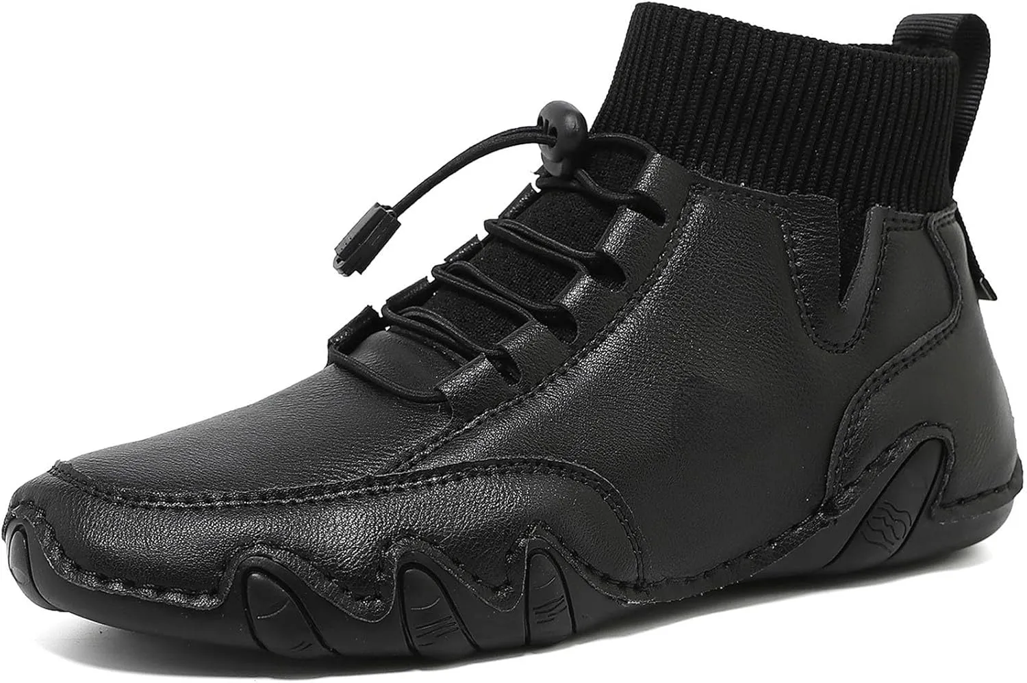 Men's Classic Italian Handmade Chukka Boots Fashion Comfort Slip Resistant Outdoor Hiking Driving Ankle Boots